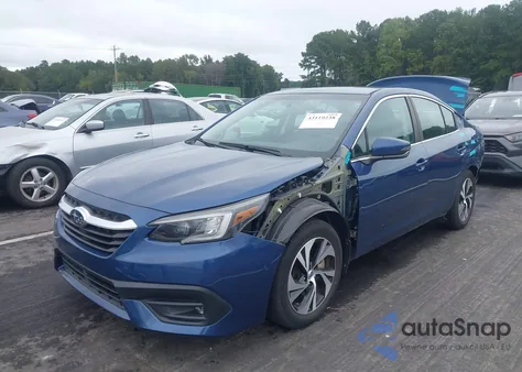 2022 Subaru Legacy Premium из США, поврежденный, VIN 4S3BWAD67N3004547